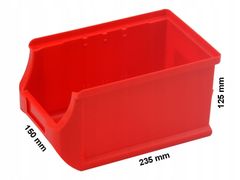 Profiplast Skladovací plastové úložný Box ProfiPlus 3 | Červené