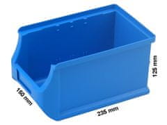 Profiplast Skladovací plastové úložný Box ProfiPlus 3 | Modrý