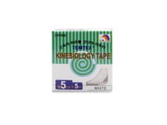 TEMTEX kinesiotape Classic - 5cmx5m - bílý