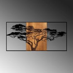 ASIR GROUP ASIR Nástěnná dekorace dřevo kov ACACIA TREE černá ořech