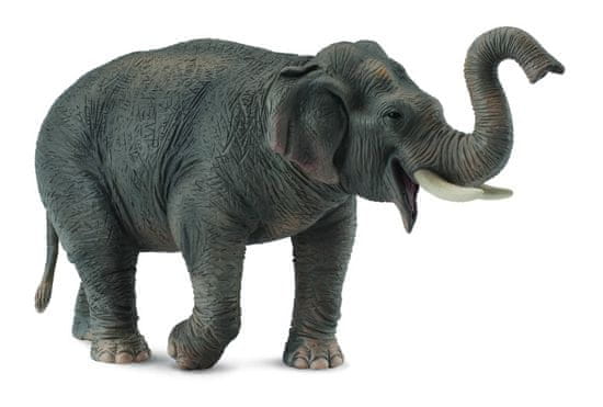 COLLECTA figurka Slon indický s chobotem nahoru