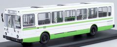 Start Scale Models LIAZ-5256, Městský autobus - Moskva, bílo-zelený, 1/43