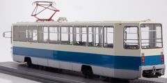 Start Scale Models KTM-8, Tramvaj, bílo-modrá, 1/43