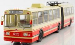 Start Scale Models ZIU-10, trolejbus, Moscow route No. 48 , béžovo-červená, 1/43