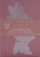 Disney MINI NOTEBOOKS - mini poznámkový blok 3v1 MINNIE MOUSE