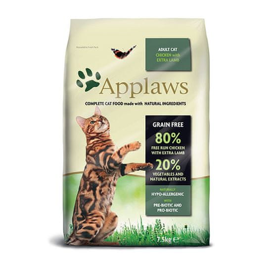 Applaws granule Cat Adult Kuře s jehněčím 400g
