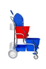 EASTMOP Úklidový vozík KAMZÍK - provedení 2 košíky