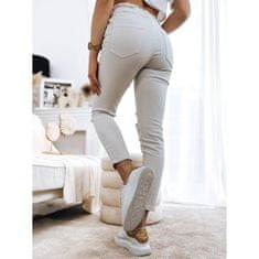 Dstreet Dámské džínové kalhoty MAYO světle béžové uy1378 XL