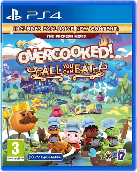 Team 17 Overcooked - All You Can Eat! PS4