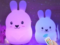 Alum online Noční lampička s dálkovým ovládáním - králík