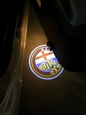 Rabel LED logo projektor Alfa Romeo značka automobilu 12V