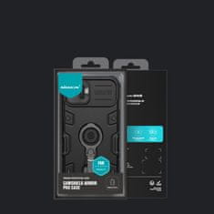 Nillkin CamShield Armor PRO Magnetic pancéřové pouzdro s kroužkem na iPhone 14 6.1" Black MagSafe