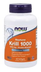 NOW Foods Krill Oil Neptune (olej z krilu), 1000 mg, 60 softgel kapslí