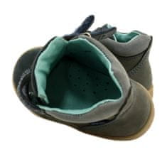 Kožená obuv na suchý zip Mazurek 1302 velikost 19