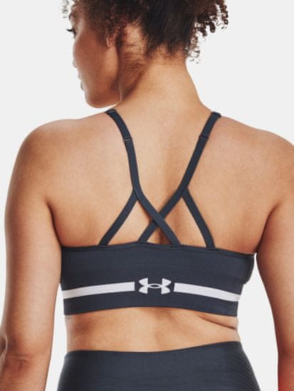  UA Seamless Low Long Rib-PNK - sports bra - UNDER ARMOUR -  33.48 € - outdoorové oblečení a vybavení shop