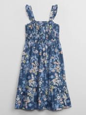 Gap Dětské květované midi šaty XL
