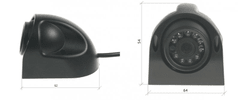 Stualarm AHD 720P kamera 4PIN CCD SHARP s IR, vnější v plastovém obalu (svc523AHD)