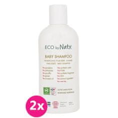ECO by Naty 2x Dětský šampón 200 ml