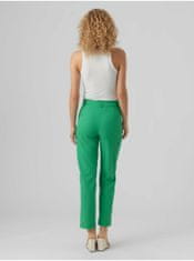 Vero Moda Zelené dámské kalhoty VERO MODA Zelda 36/32