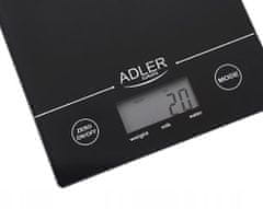 Adler Kuchyňská váha AD 3138 5kg černá 