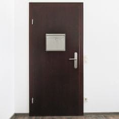 Rottner Teramo poštovní schránka nerez | Cylindrický zámek | 36 x 32 x 8 cm