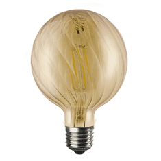 Diolamp  Retro LED Filament žárovka Amber Decor BRIA G100 6W/230V/E27/2700K/680Lm/360°/DIM