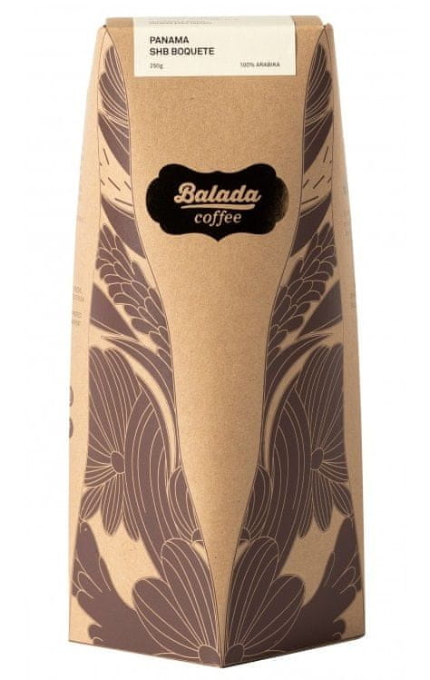 Levně Balada Coffee Panama SHB Boquete, 250 g, zrno