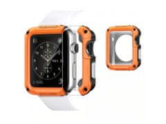 Spigen Spigen Ochranný obal pre Apple Watch - oranžový Model Apple Watch: Apple watch 1/2/3 38mm APPWATCHLSPTG002_WATCH1_2_3-38MM