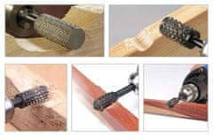 CoolCeny Sada rotačních pilníků na opracování dřeva