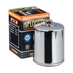 Hiflofiltro Olejový filtr HF170CRC Racing chrom