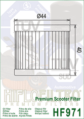 Hiflofiltro Olejový filtr HF971