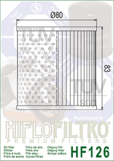 Hiflofiltro Olejový filtr HF126