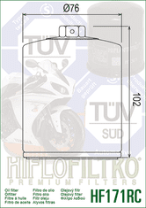 Hiflofiltro Olejový filtr HF171BRC Racing