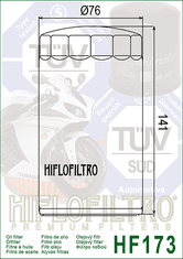Hiflofiltro Olejový filtr HF173C chrom