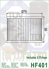 Hiflofiltro Olejový filtr HF401