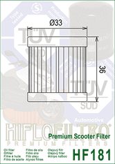 Hiflofiltro Olejový filtr HF181