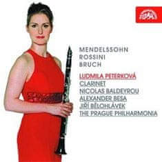 Různí interpreti: Mendelssohn-Bartholdy / Rossini / Bruch : Skladby pro klarinet a orchestr - CD