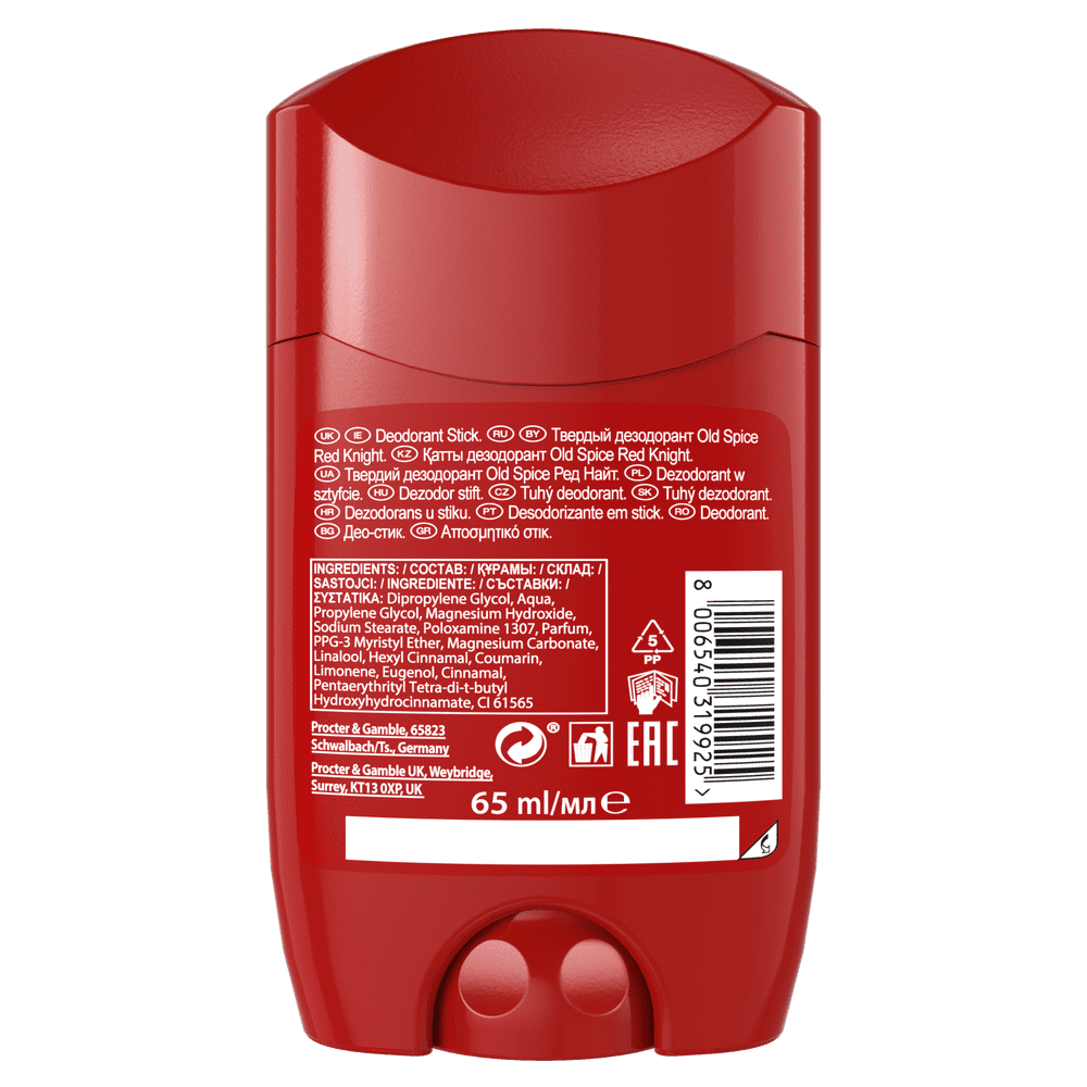 Levně Old Spice RED KNIGHT Premium Deodorant Stick For Men 65 ml