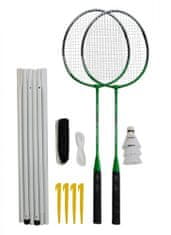 Sulov Badmintonový set 2x raketa, 3x míček, síť, vak
