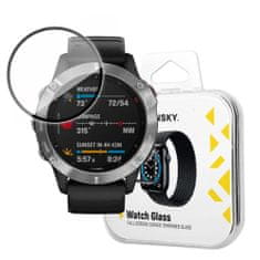 WOZINSKY Wozinsky ochranné sklo na hodinky pro Garmin Fenix 6 - Černá KP24597