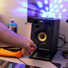 Hercules Poškozený obal - DJMonitor PARTY 32 , sada 2 aktivních DJ reproduktorů s LED os (4780891)