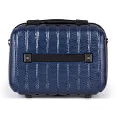 Solier Cestovní kufr 14'' 11L ABS STL902 navy blue
