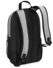 ZAGATTO Šedočerný batoh z kolekce Scout, pánský batoh, dámský batoh, školní batoh, městsky batoh, batoh do práce, na univerzitu, prostorný a lehký, pojme A4, objem 16L, 47x28x12 cm, ZG67