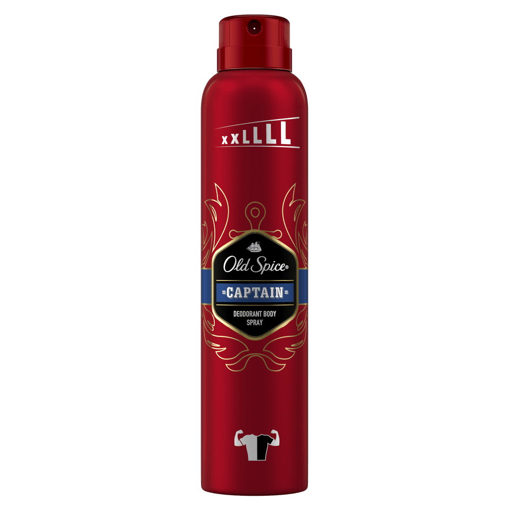 Levně Old Spice Captain Deodorant Body Spray For Men 250 ml