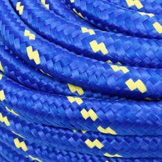 Greatstore Lodní lano modré 20 mm 100 m polypropylen