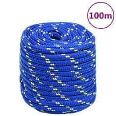 Vidaxl Lodní lano modré 18 mm 100 m polypropylen