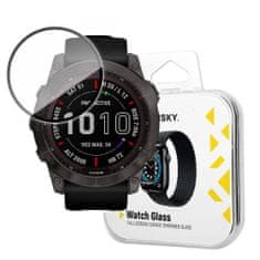 WOZINSKY Wozinsky ochranné sklo na hodinky pro Garmin Fenix 7X - Černá KP24661