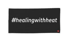 HARVIA  ručník #healingwithheat 90 x 170 cm, černý