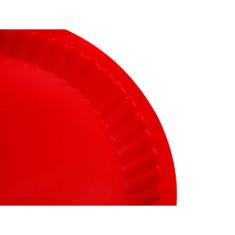 Banquet Forma na koláč silikonová CULINARIA Red 27 x 3,5 cm, sada 3 ks