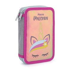 Karton P+P Oxybag Školní penál dvoupatrový Unicorn iconic